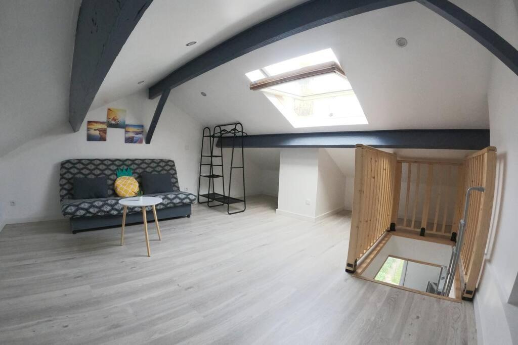 Apartmán Atypique T1 Duplex - Wifi .Parking .Proche .Gare Saint-Quentin  Exteriér fotografie